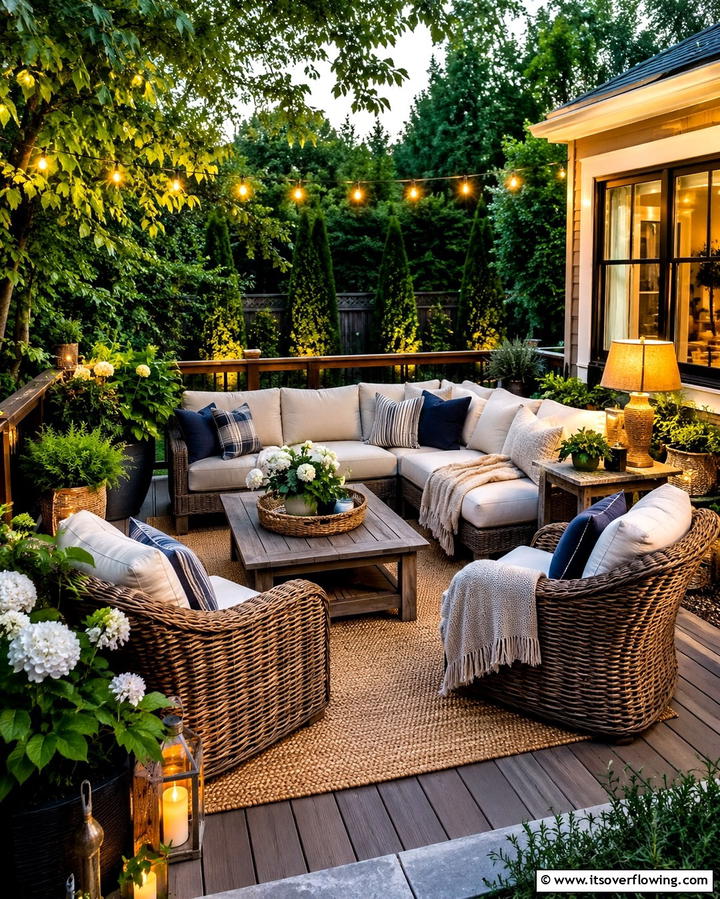 Cozy Outdoor Seating - 25 Deck Decorating Ideas for a Stunning Outdoor Space