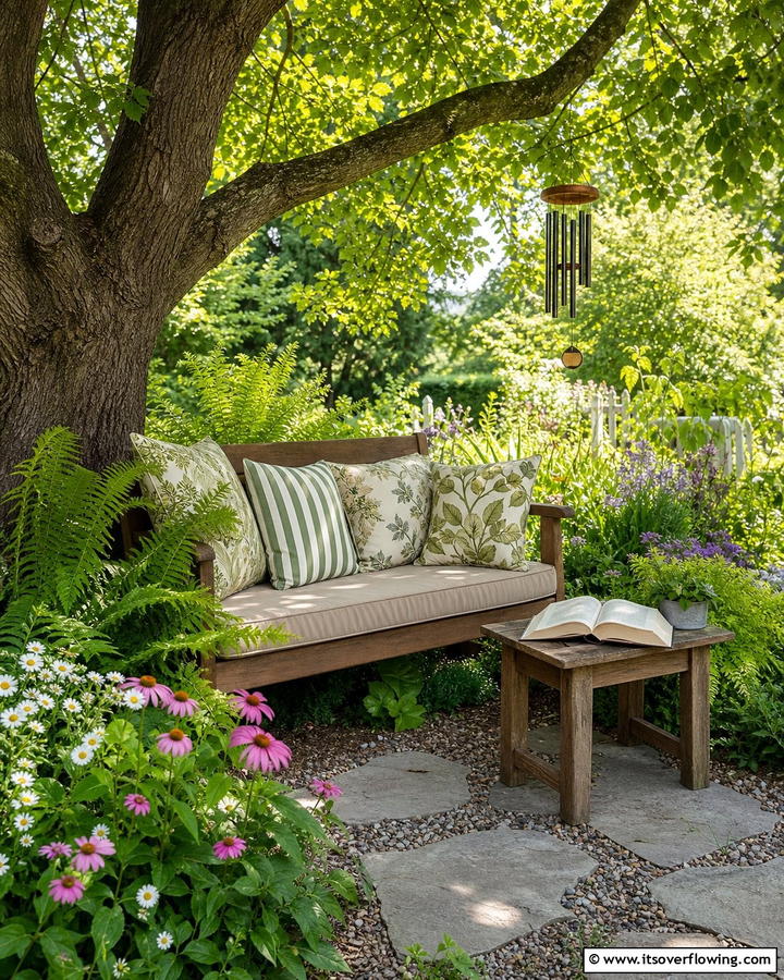 Cozy Reading Corner - 20 Garden Nook Ideas to Create a Cozy Outdoor Retreat