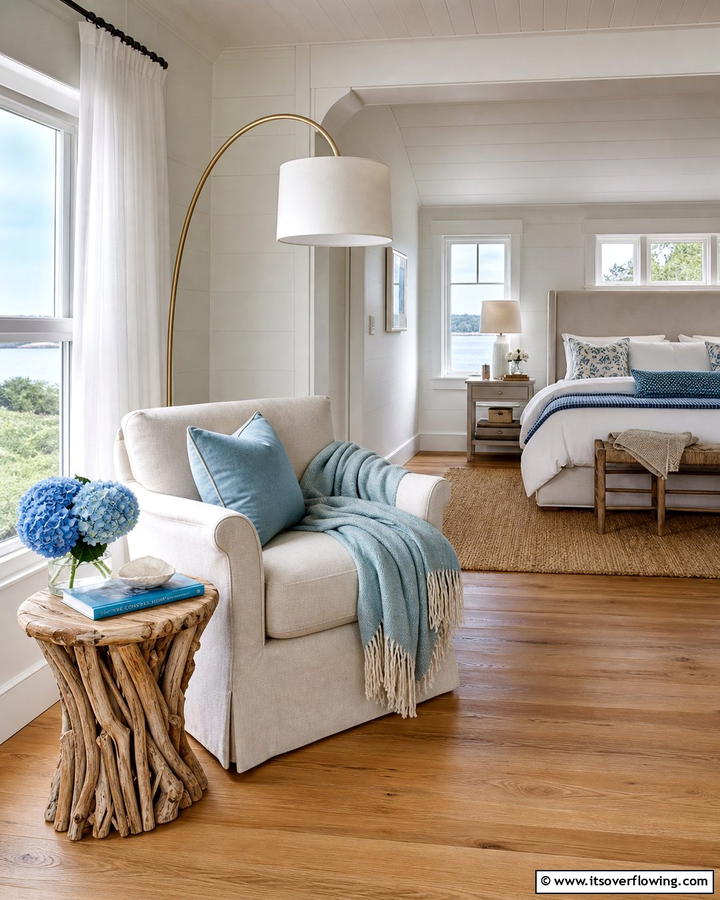 Cozy Reading Corners - 20 Charming Cape Cod Upstairs Bedroom Ideas