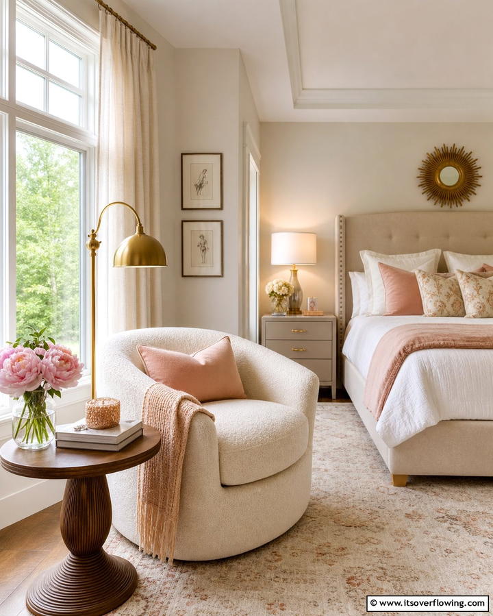 Cozy Reading Nook - 25 Bedroom Ideas for Women to Reflect Personal Style