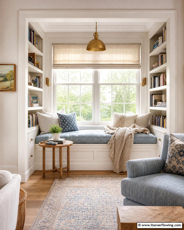 Cozy Reading Nook - 30 Inspiring Home Decor Ideas to Refresh Your Living Space