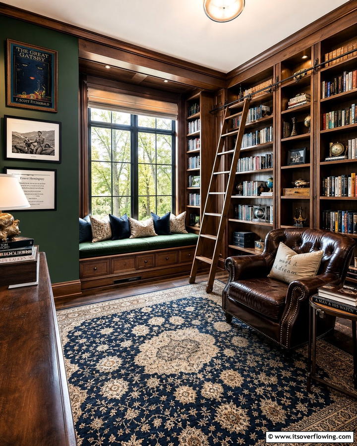 Cozy Reading Nook - 21 Man Cave Ideas for the Ultimate Relaxation Zone