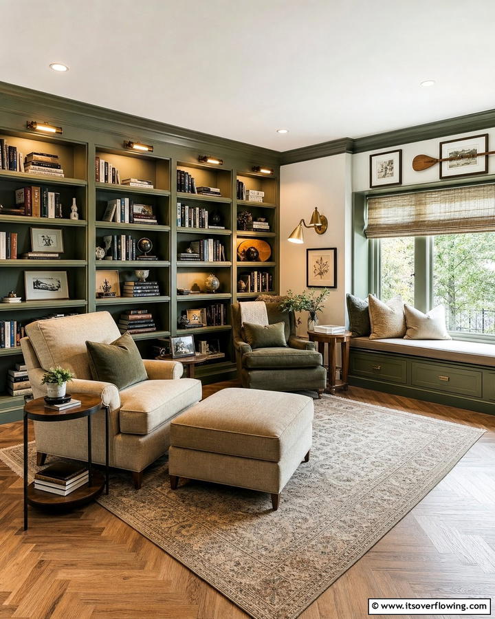 Cozy Reading Nook Getaway - 21 Man Cave Design Ideas for a Personalized Retreat
