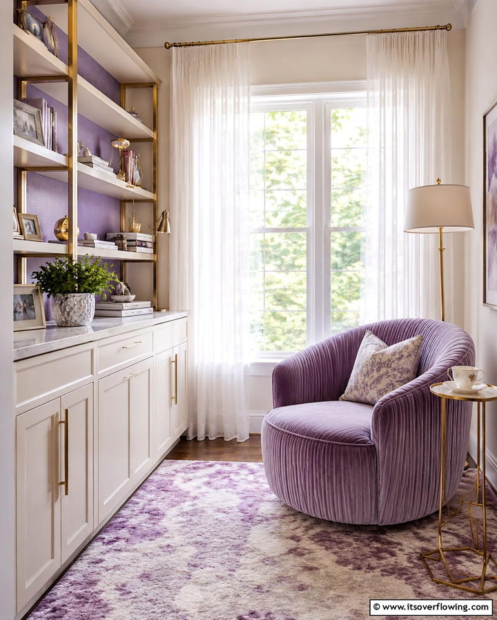 Cozy Reading NookOne - 30 Home Office Ideas Designed Specifically for Her