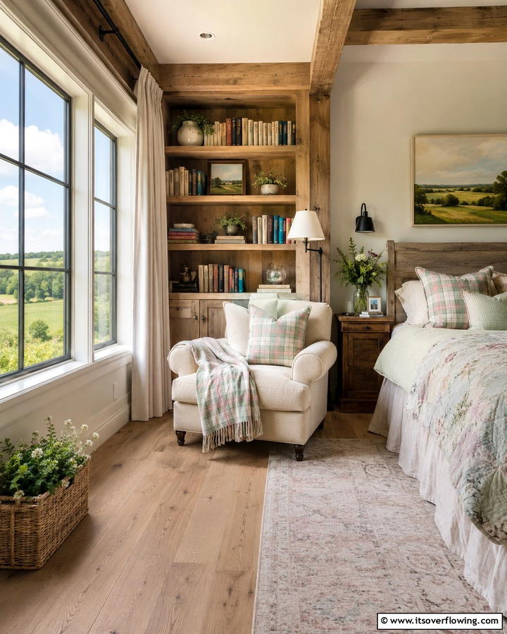 Cozy Reading Nooks - 25 Rustic Barndominium Interior Design Ideas