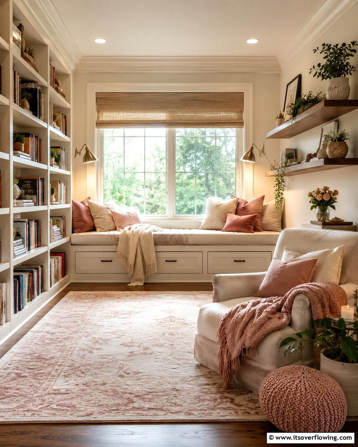 Cozy Reading and Reflection Corner - 30 Sensory Room Ideas for Calming and Stimulating Spaces