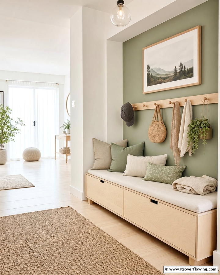Cozy Scandinavian Entry - 21 Entryway Ideas to Create a Welcoming First Impression