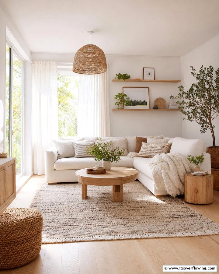 Cozy Scandinavian Retreat - 21 Modern Living Room Ideas for Stylish Gatherings