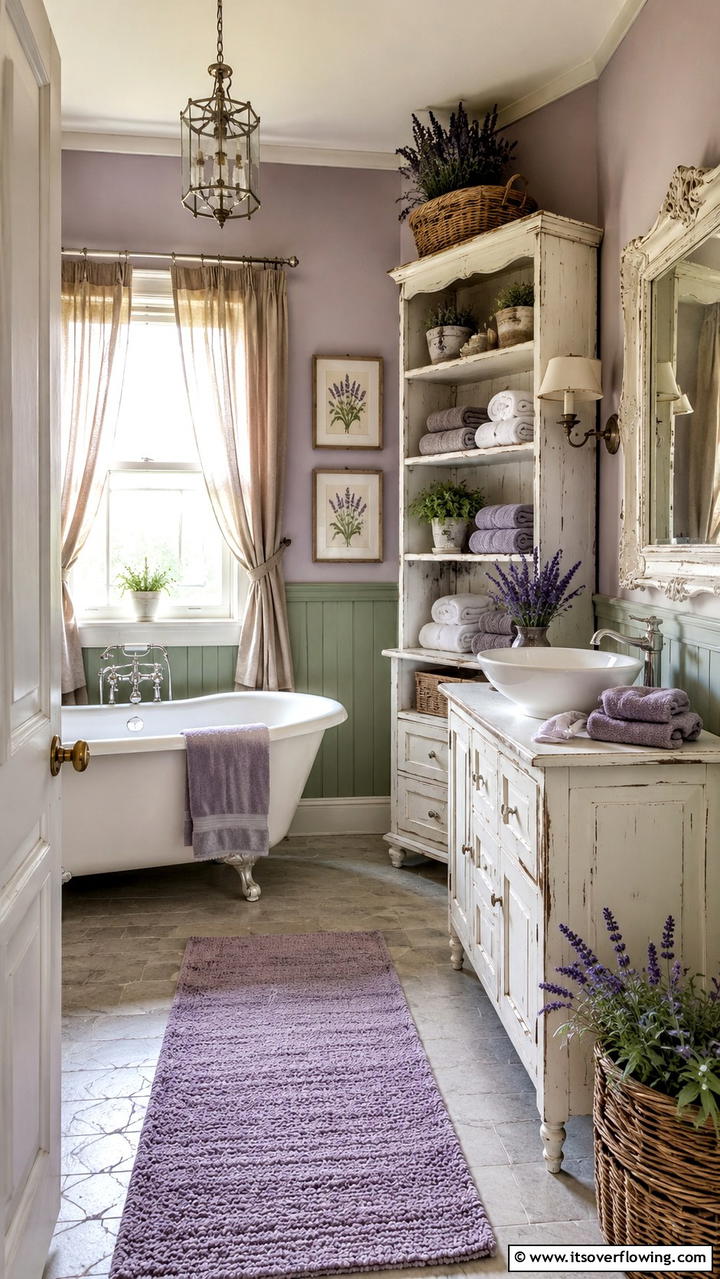 Cozy Shabby Chic Decor - 30 Cottage Bathroom Ideas for a Charming Relaxing Retreat
