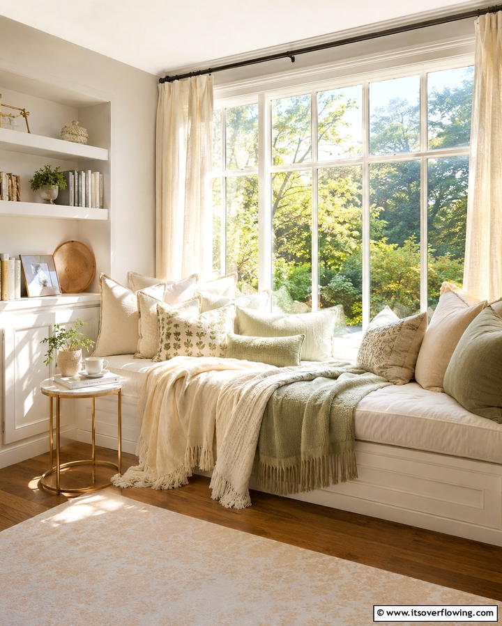 Cozy Window Nook - 25 Cozy Bed Nook Ideas for a Perfect Reading Spot