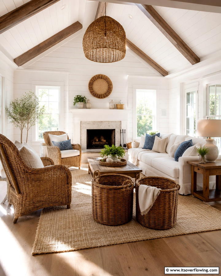 Cozy Window Seats for Relaxation - 25 Farmhouse Living Room Ideas for a Rustic Charm