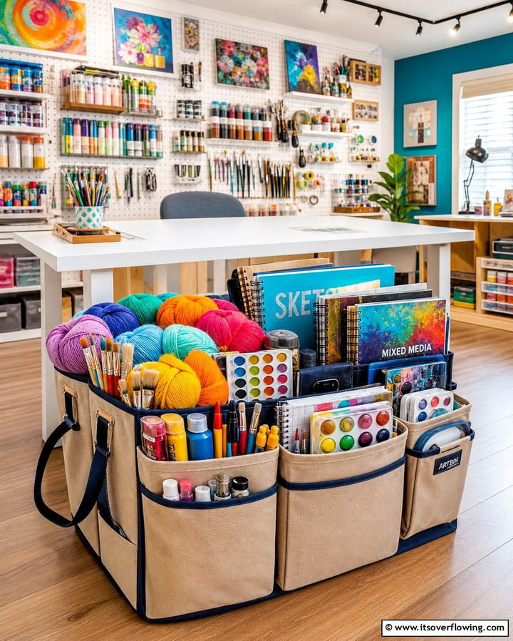 Crafting Basket - 25 Gift Basket Ideas for Every Occasion and Theme