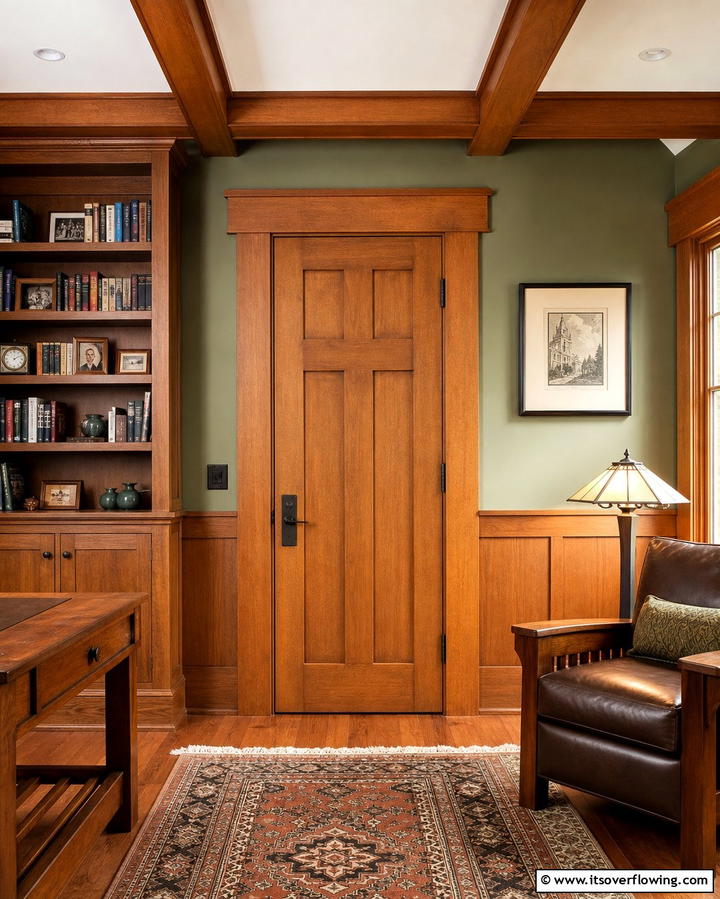 Craftsman Style Trim - 25 Door Trim Ideas to Enhance Your Home’s Interior