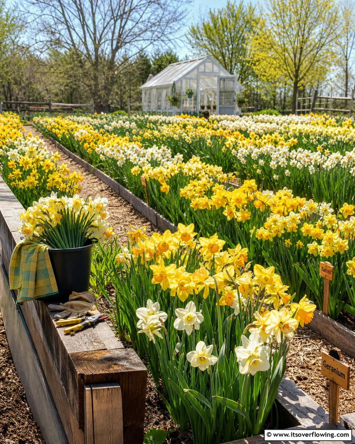 Create a Daffodil Cutting Garden - 20 Beautiful Daffodil Garden Ideas for a Spring Bloom