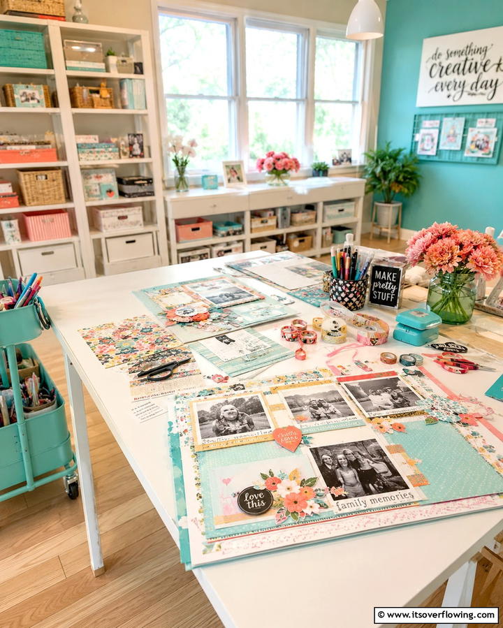 Create a Memory Scrapbook - 30 Romantic Wedding Anniversary Celebration Ideas