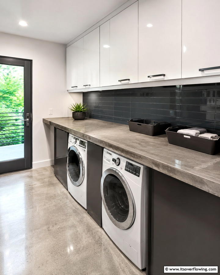 Create a Multi Use Countertop - 25 Small Utility Room Ideas for Efficient Homes