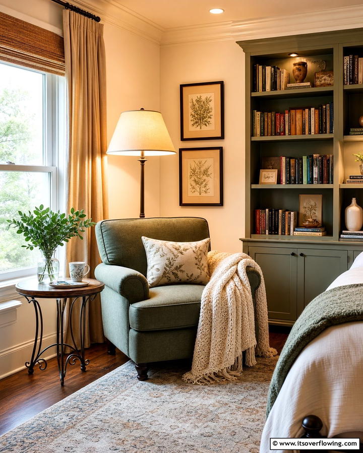 Create a Reading Nook with a Cozy Chair - 25 Bedroom Layout Ideas for Optimal Space Use