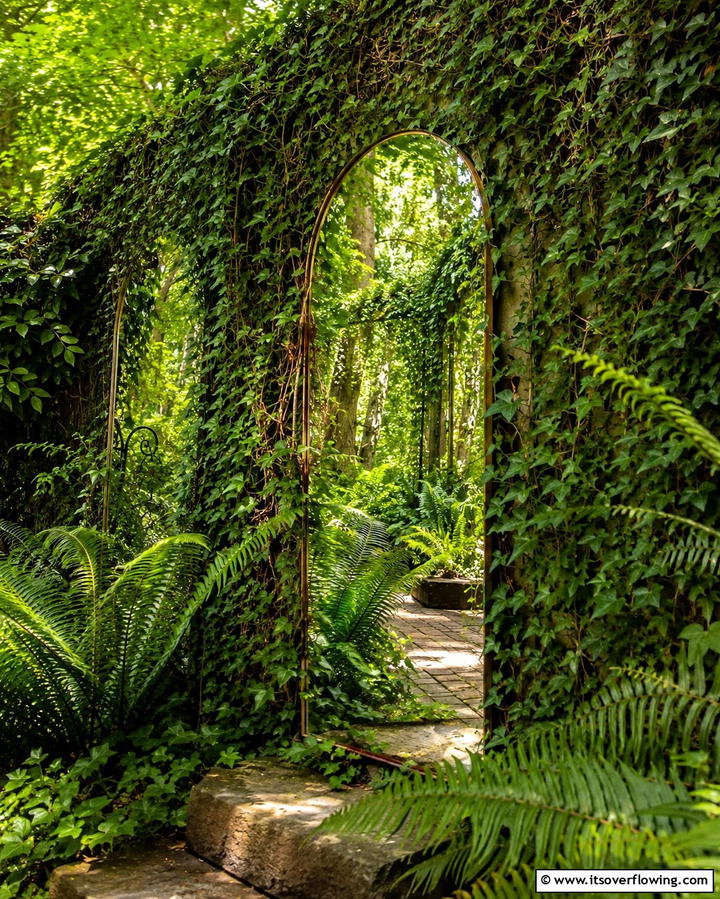 Create a Secret Garden With Hidden Mirrors - 25 Garden Mirror Ideas to Enhance Outdoor Spaces