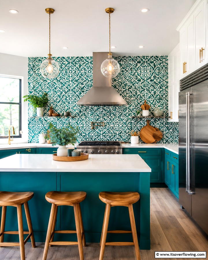 Create a Statement Backsplash - 25 Inspiring Kitchen Remodel Ideas for a Modern Look