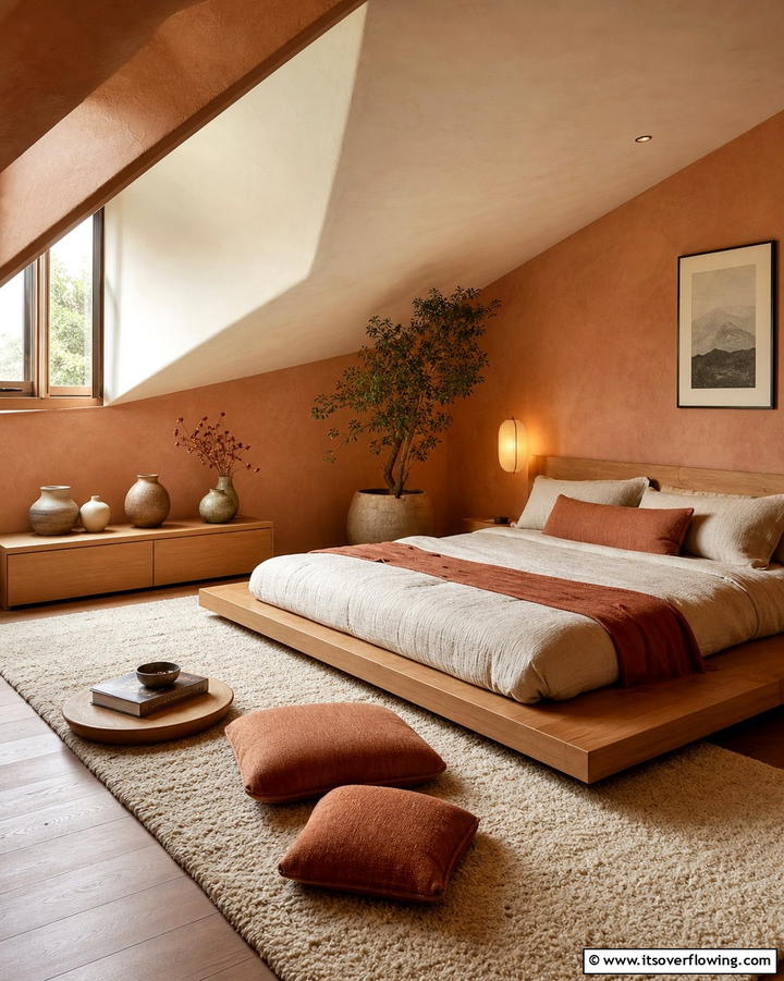 Creating a Cozy Nook with Low Furniture - 25 Low Sloped Ceiling Bedroom Ideas for Unique Spaces