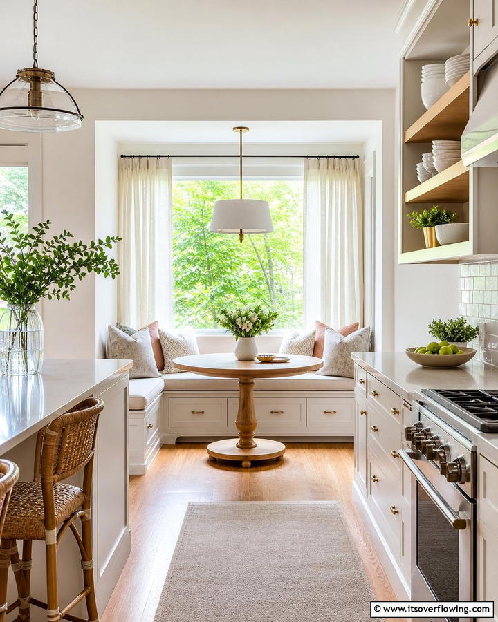 Creating a Cozy Window Nook for Casual Dining - 21 Kitchen Window Ideas to Brighten Your Cooking Space