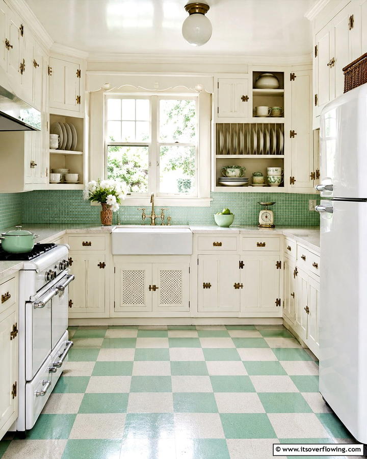 Creating a Vintage Inspired Kitchen - 25 Off-white Kitchen Cabinets for a Timeless Look