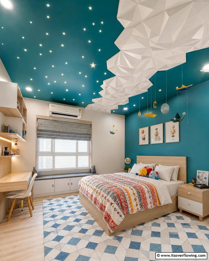 Creative Ceiling Designs - 30 Tween Bedroom Ideas for Fun and Age-Appropriate Style