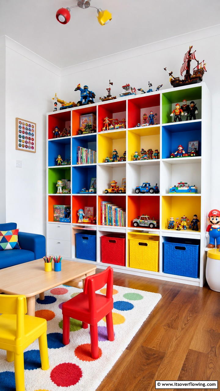 Creative Cube Organizers - 21 Smart Toy Storage Ideas to Declutter Kids’ Spaces Efficiently