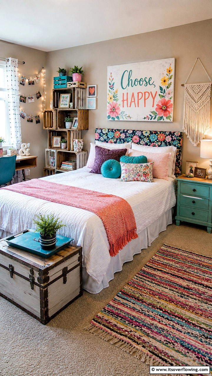 Creative DIY Decor Projects - 21 Trendy Teen Girl Bedroom Decor Ideas for Personal Style