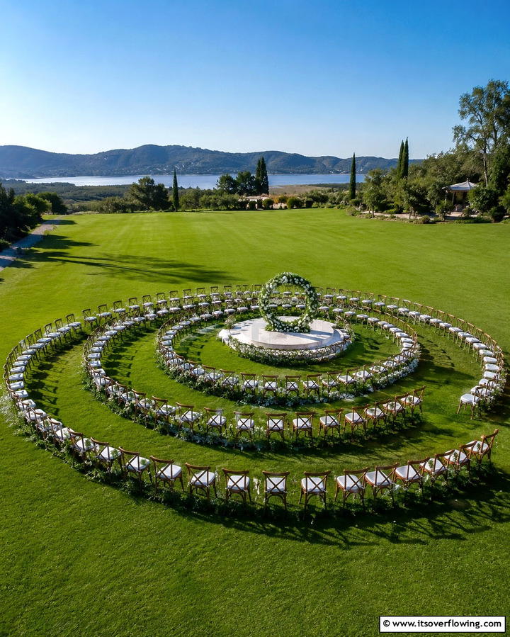 Creative Seating Arrangements - 30 Unique Wedding Ceremony Ideas for Your Perfect Day