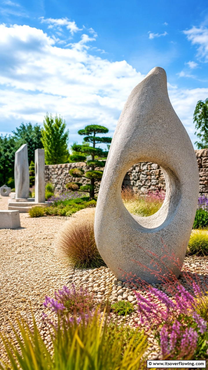 Creative Stone Sculptures - 30 Garden Art Ideas to Personalize Your Outdoor Space