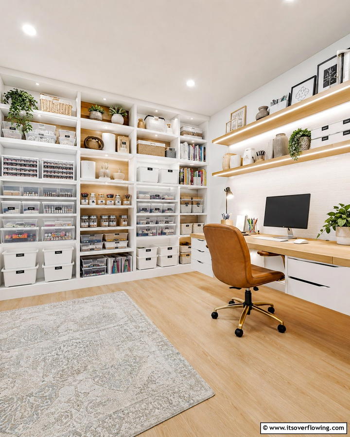 Creative Storage Solutions - 25 Inspiring Content Creator Room Ideas for Productivity