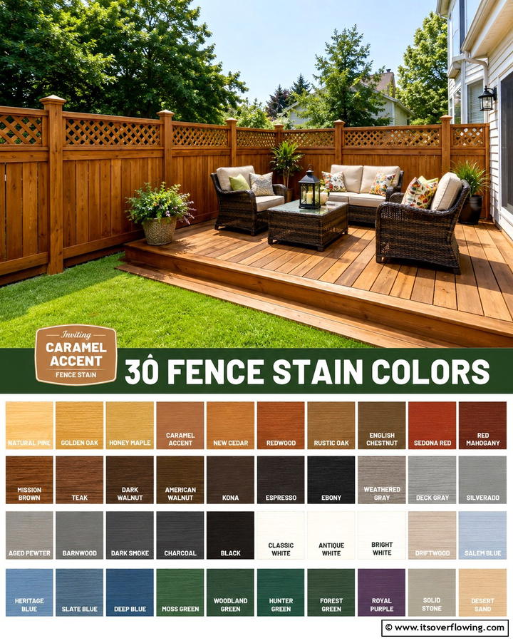 Crisp Linen Shade - 30 Fence Stain Colors to Enhance Wood’s Natural Look