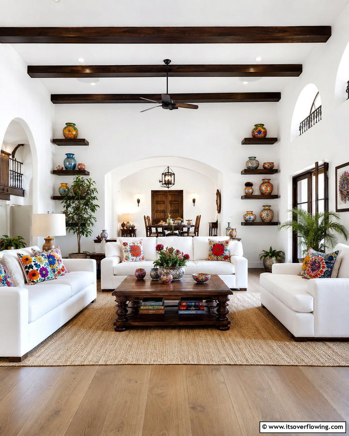 Crisp White - 25 Mexican Interior Paint Colors for a Vibrant and Authentic Home