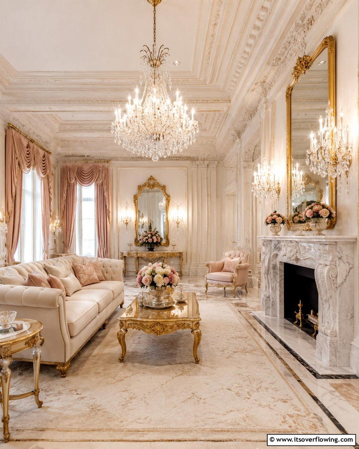 Crystal Accented Sconces - 25 Fireplace Sconces Ideas for a Warm Ambiance