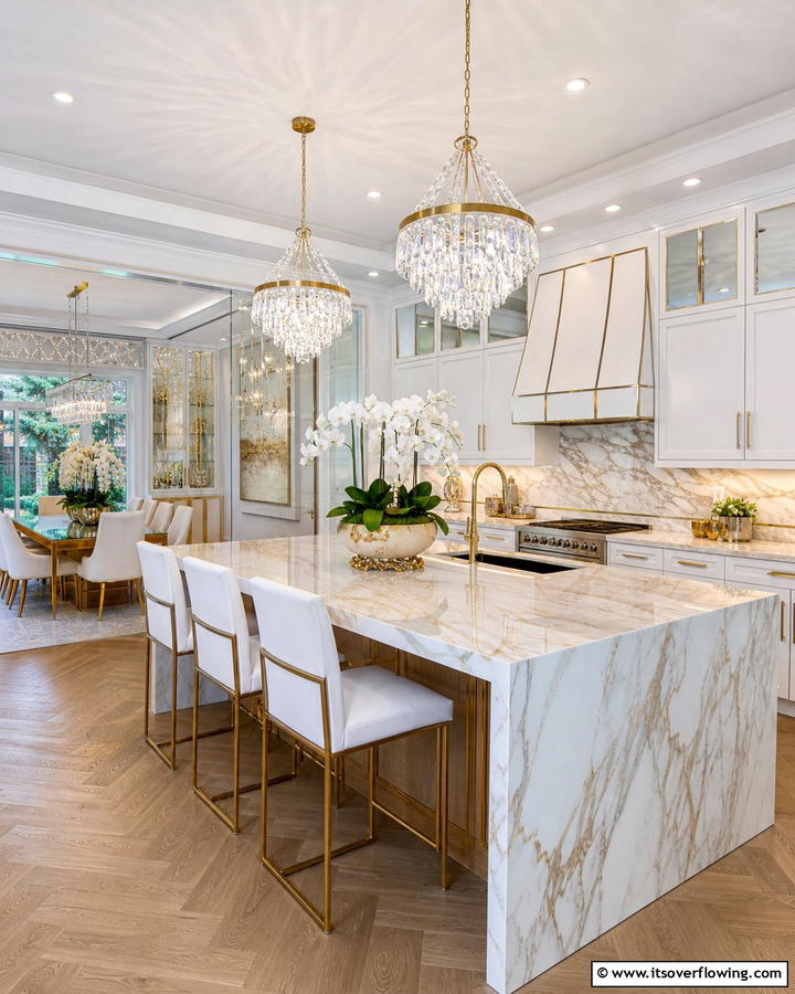 Crystal Elegance Lighting - 30 Kitchen Island Lighting Ideas to Illuminate Your Space