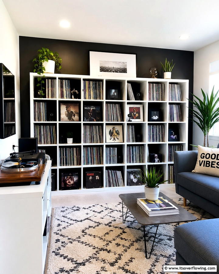Cube Storage Units - 20 Vinyl Record Storage Ideas for Music Lovers