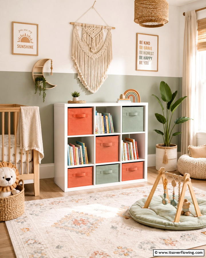 Cube Storage Units for Customization - 25 Nursery Storage Ideas for a Clutter-Free Space