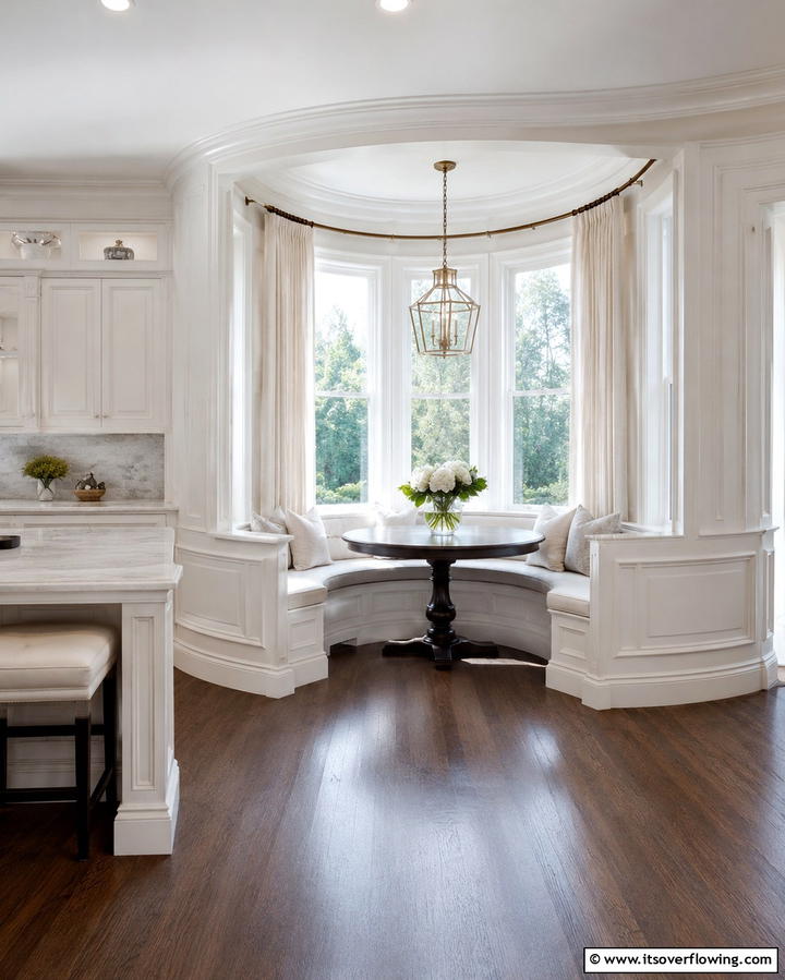 Curved Wainscoting Accents - 25 Kitchen Wainscoting Ideas for a Chic Upgrade