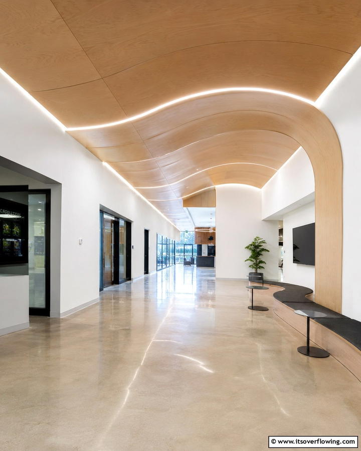 Curved Wooden Ceilings for Unique Architecture - 25 Wood Ceiling Ideas to Elevate Your Interior