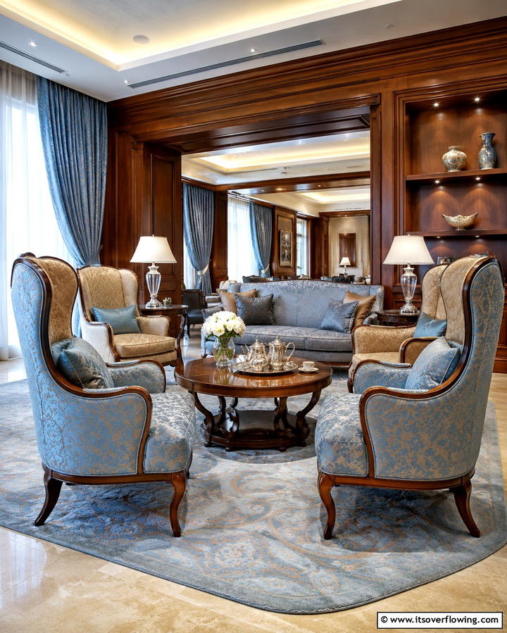 Curved Wooden Furniture - 30 Art Nouveau Interior Design Ideas for Timeless Elegance