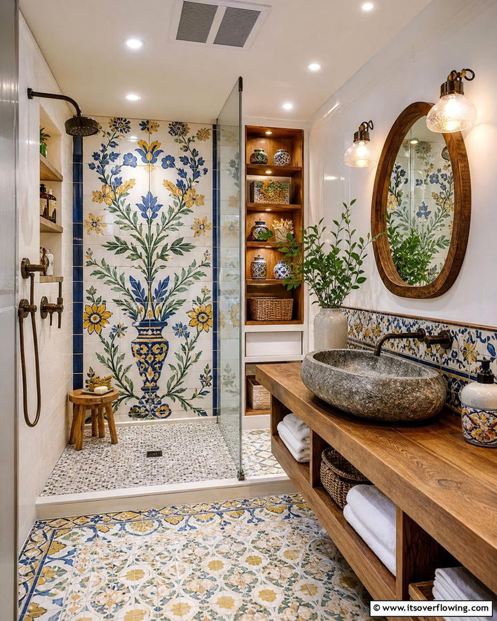 Custom Artisan Wet Room - 30 Modern Wet Room Ideas for Sleek Bathroom Functionality
