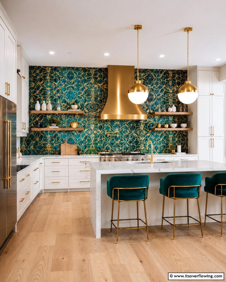 Custom Backsplash Designs - 25 Dream Kitchen Ideas for Your Perfect Cooking Space