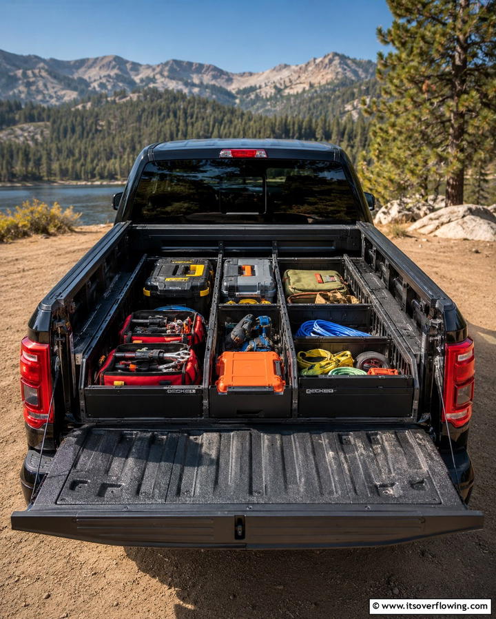 Custom Bed Dividers - 20 Truck Bed Storage Ideas for Organization