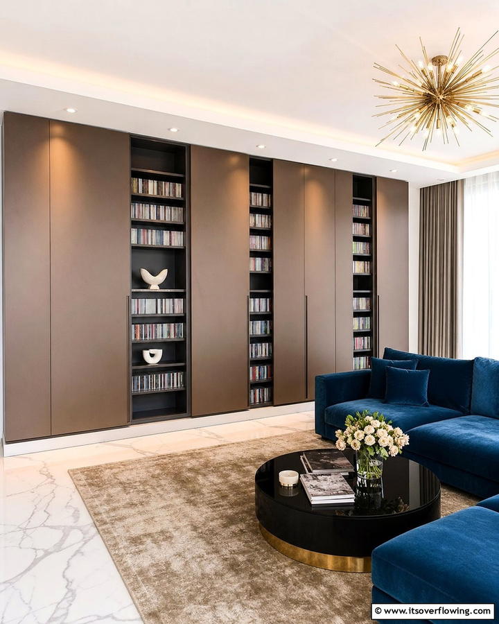 Custom Built CD Cabinets - 20 Creative CD Storage Ideas for Modern Homes