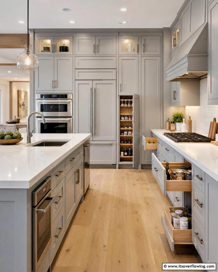 Custom Cabinetry Innovations - 21 Modern Kitchen Ideas for Sleek, Functional Spaces