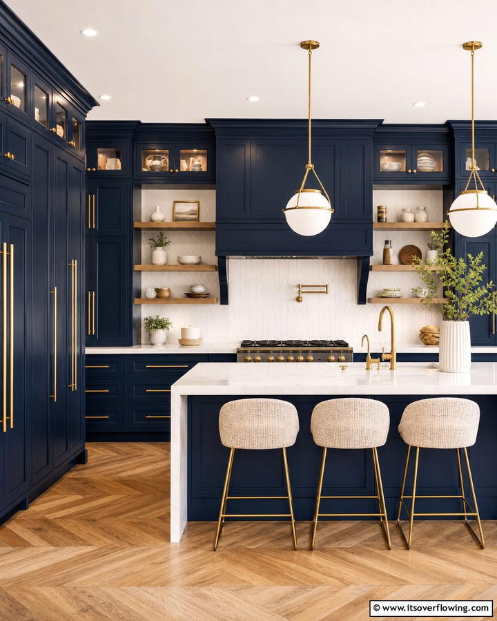 Custom Cabinetry Mastery - 21 Luxury Kitchen Ideas for a High-End Culinary Experience