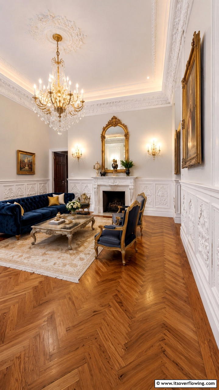 Custom Carved Wainscoting - 21 Classic Wainscoting Ideas to Elevate Your Interior Walls