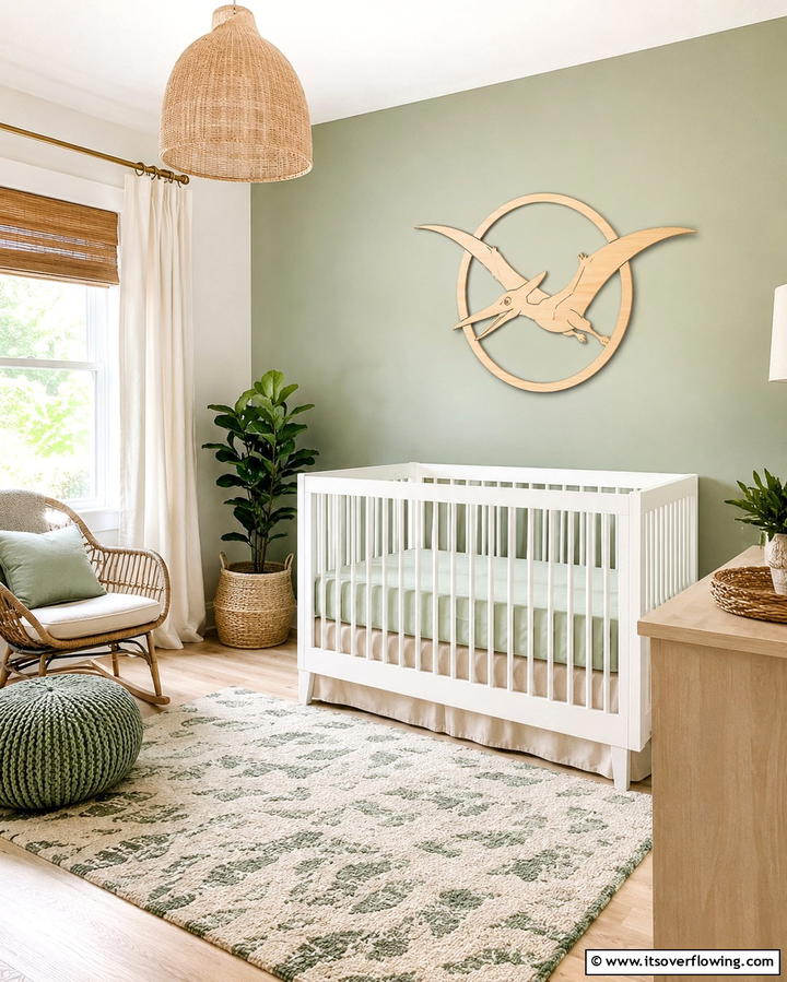 Custom Dino Name Signs - 30 Dino-Mite Kids Room Ideas- Dinosaur Themes & Decor