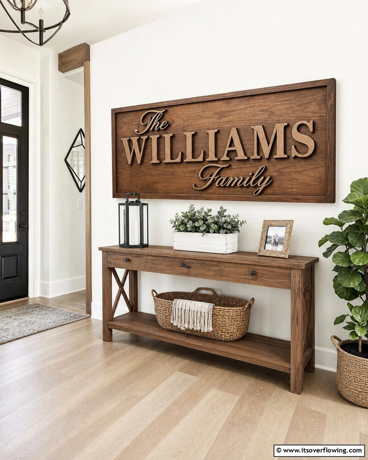 Custom Family Name Sign - 21 Thoughtful Family Gift Ideas for Every Occasion